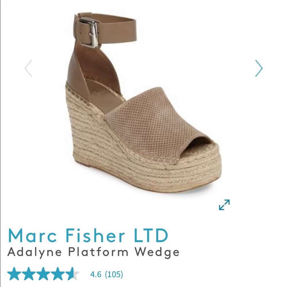 Marc Fisher Adalyne Platform Wedge